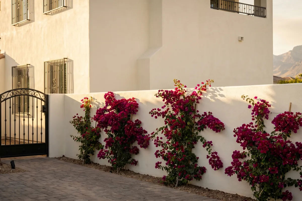 Professional power washing result in a Las Vegas home